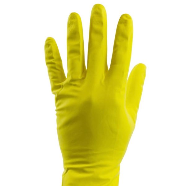 Huishoudhandschoen maat L per 12 paar