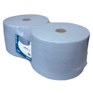 Industrierol blauw 2laags 24 cm