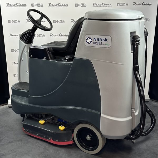Nilfisk BR 855 opzit schrobzuigmachine GEBRUIKT - Afbeelding 4