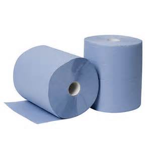 Industriepapier blauw 3 laags