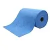 75 x Microvezeldoeken op rol blauw 30 x 30 cm