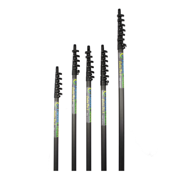 DemiClean Carbon Pro 6 telescoop steel 165/690 cm