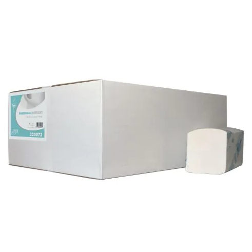 EcoWipe Handdoek interfold cellulose wit 3-laags 22 x 32 cm 20 x 125 stuks