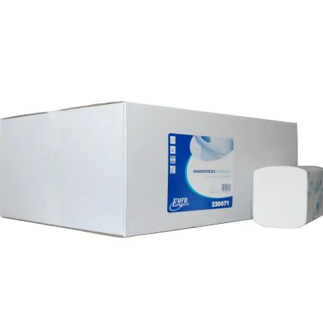 EcoWipe Handdoek interfold wit 2-laags 42 x 22 cm 20 x 120 stuks