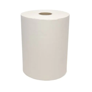 EcoWipe handdoekrol Mini Matic XL wit 2 laags 6 x 165 meter