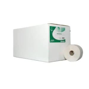 EcoWipe toiletpapier compact recycled wit 1 laags 24 x 150 meter
