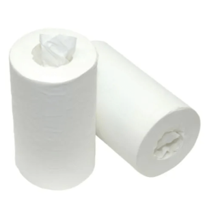 EcoWipe poetsrol mini zonder koker wit 1 laags 12 x 120 meter