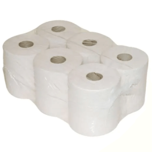 EcoWipe poetsrol midi recycled 1 laags 6 x 300 meter