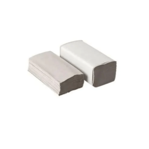 EcoWipe Handdoek V-vouw grijs 1-laags 25x23cm 25 x 20 stuks