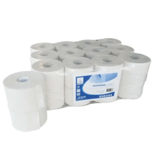 Ecowipe Compact toiletpapier wit 2-laags 24 x 100 meter