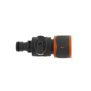 Snelkoppeling met kraan Gardena aansluiting