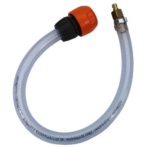 Koppelstuk osmose fles / steelslang – lang