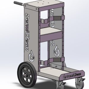 DemiClean RVS Trolley