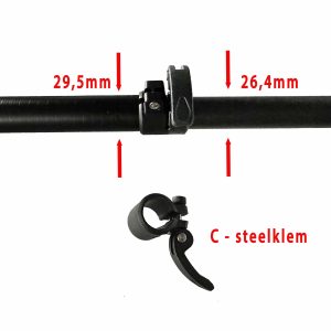 Steelklem C – 29,5mm / 26,4mm