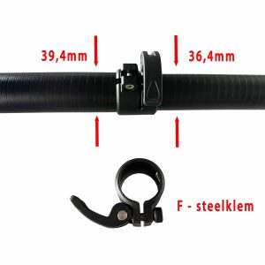 Steelklem F – 39,4mm / 36,4mm